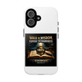 Faith Phone Case - "Walk in Wisdom, Expose the Darkness" Christian Scripture iPhone Case