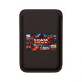 MagSafe Vegan Wallet — "Scam Breach" Cyber Security Card Sleeve