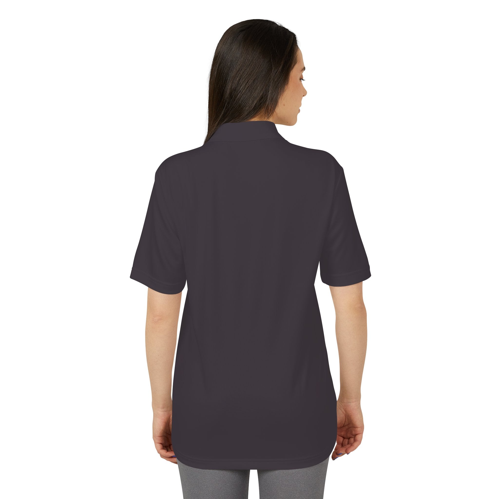 Performance Polo — 'There's Good Gammer' Patch Chest Logo