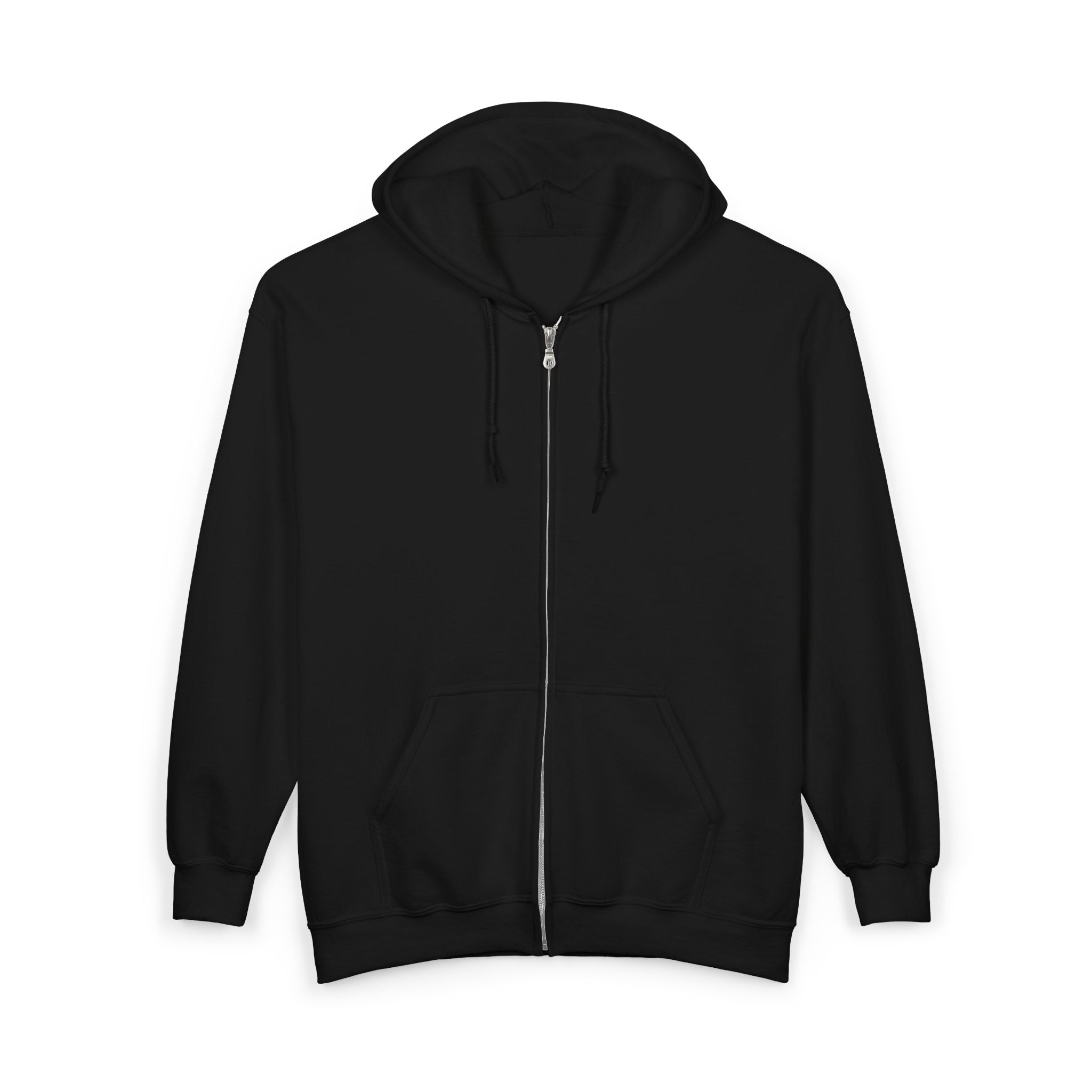 Scam Breach Graphic Zip-Up Hoodie — Cybersecurity Awareness Hooded Sweatshirt