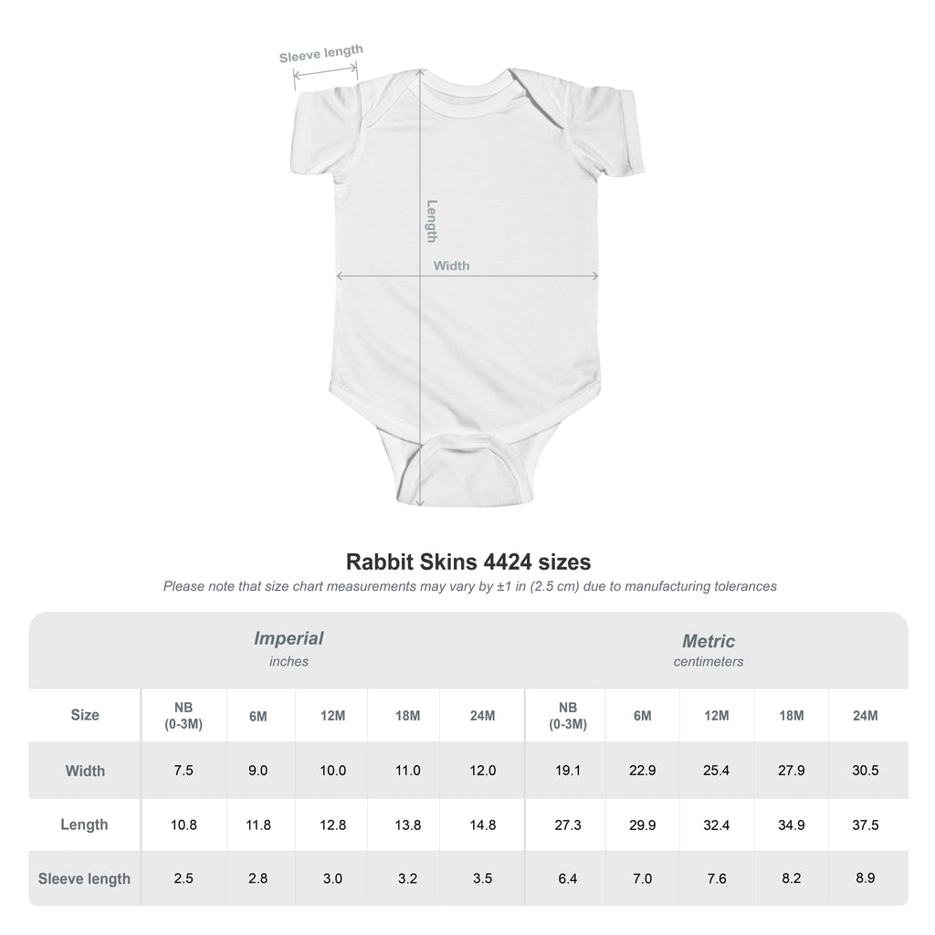 Infant Bodysuit "Truth Over Tricks" Christian Shield Baby Onesie