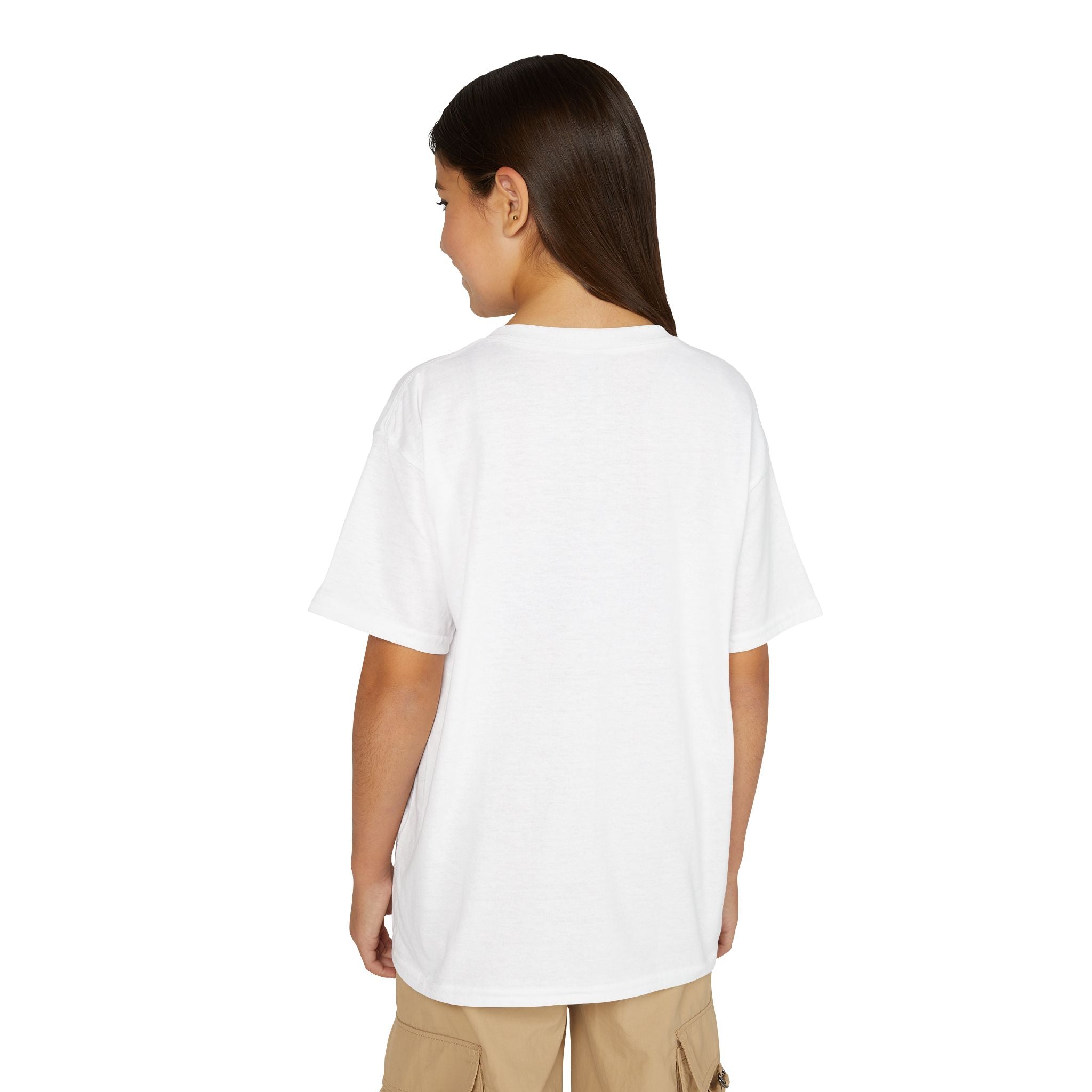 Youth T-Shirt — "Armed With Faith, Defending Against Fraud" Shield Design (Ephesians 6:11)