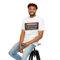 Christian Warning T-Shirt — "WARNING: Scammers Lie. Jesus Doesn't." Graphic Tee